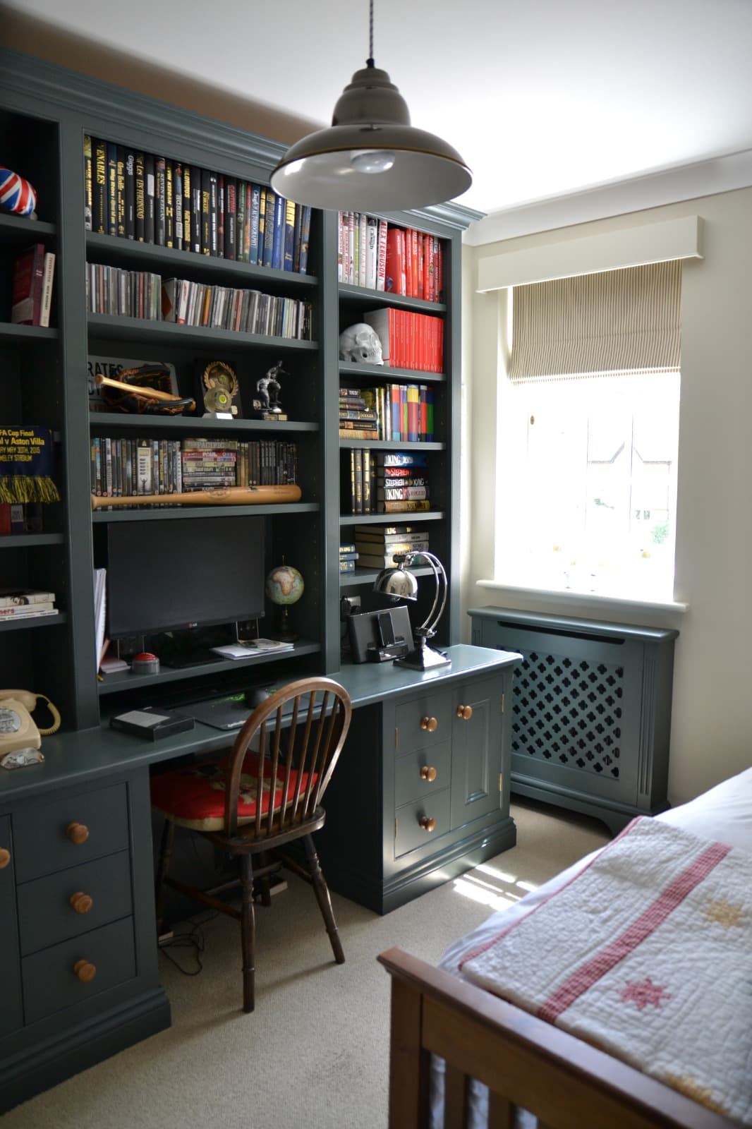 Fitted shelving & woodwork