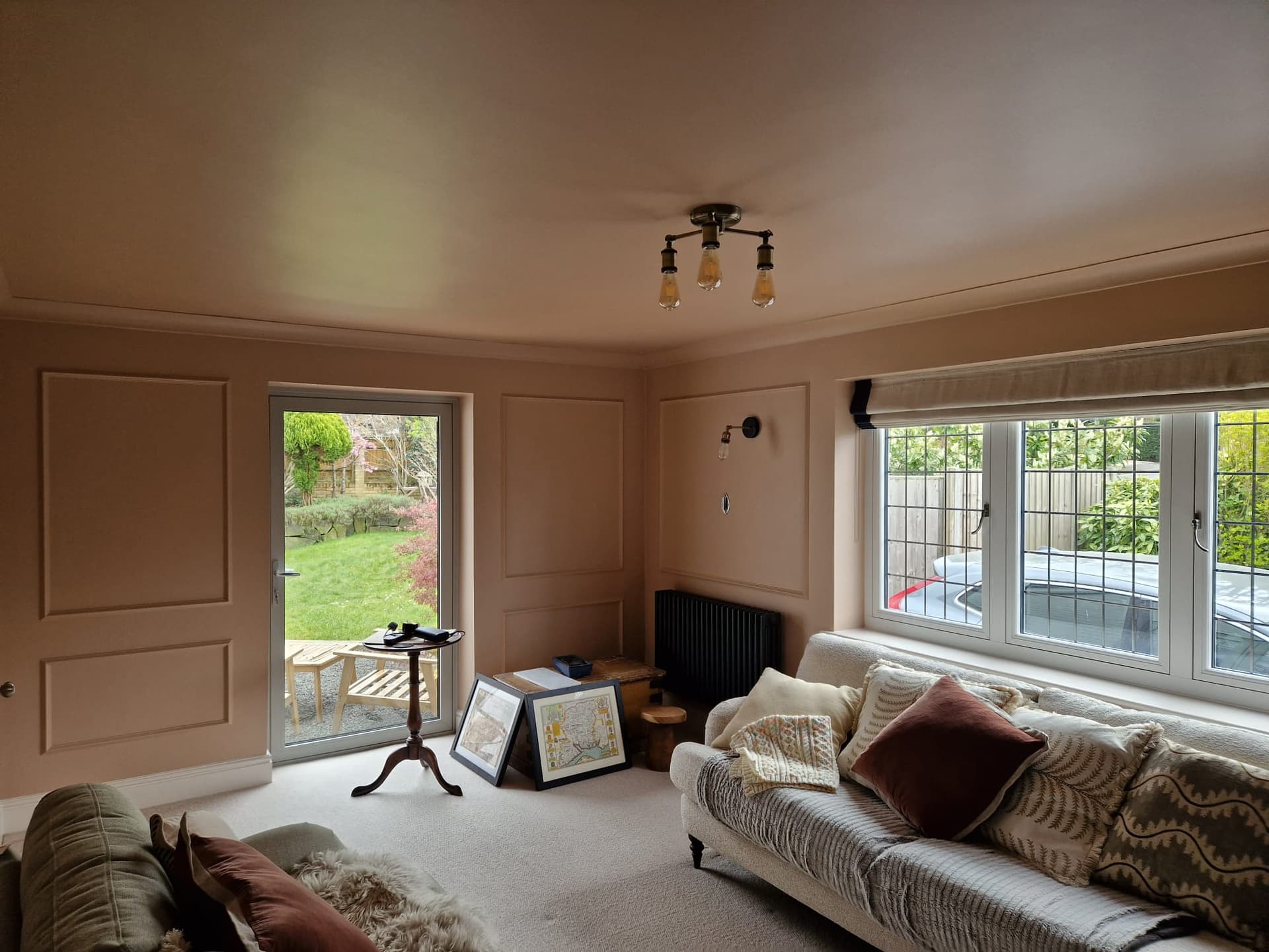 Grade II listed cottage — sitting room